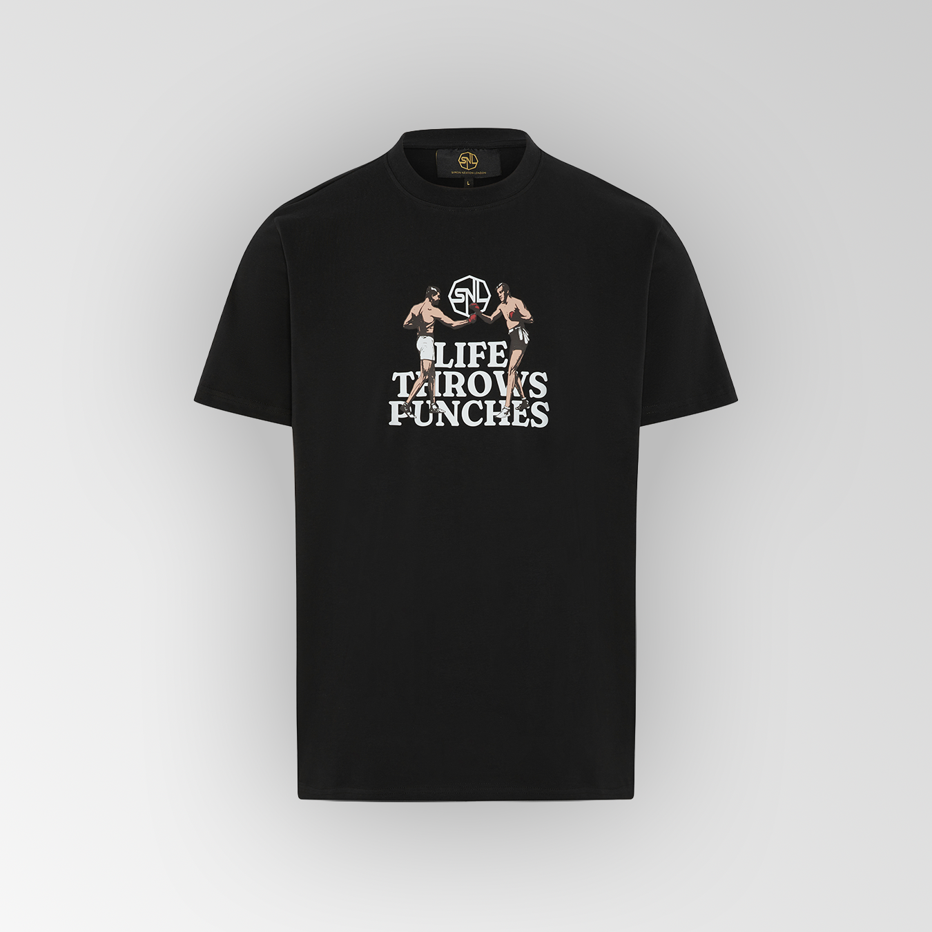 Black Life Throws Punches T-Shirt