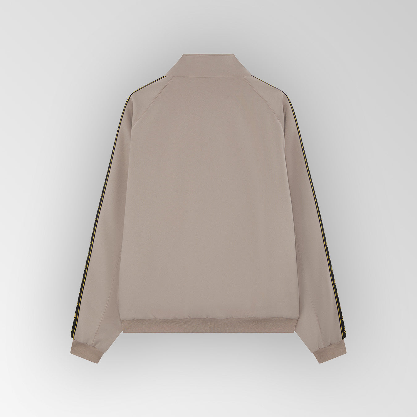 Beige Essential Plated Logo Track Jacket