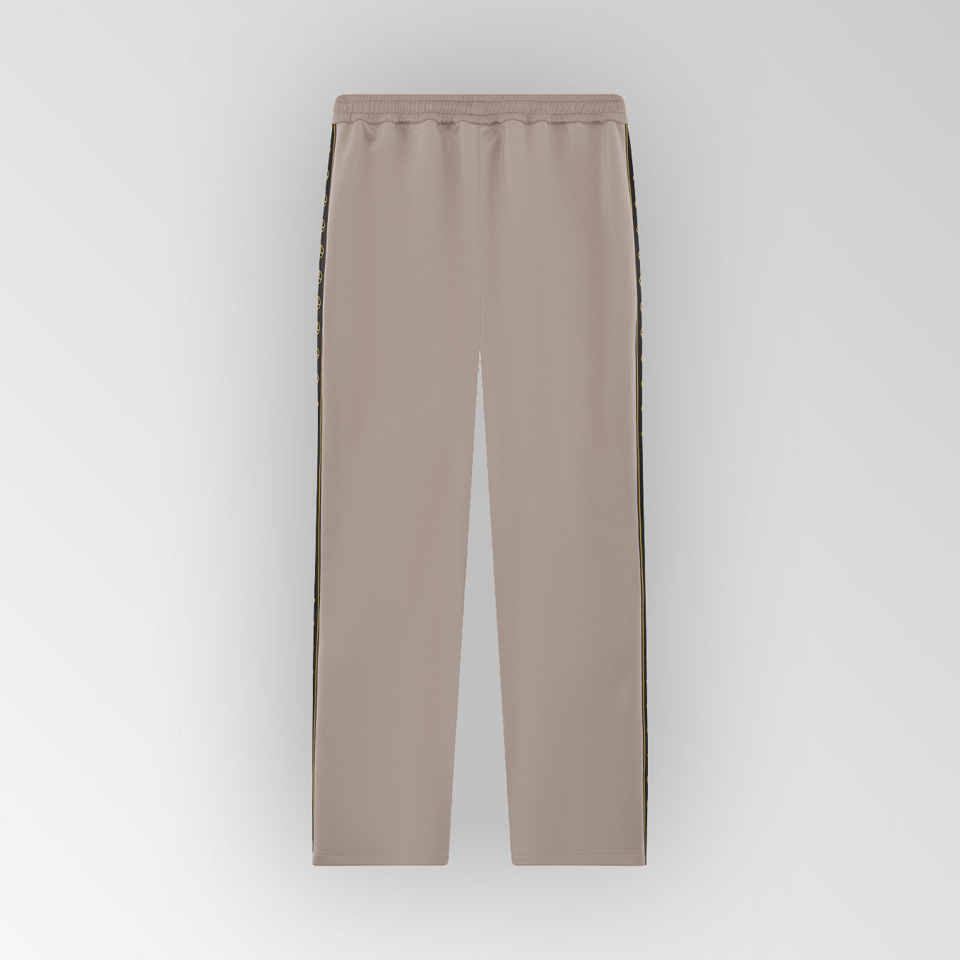 Beige Essential Plated Logo Track Pants