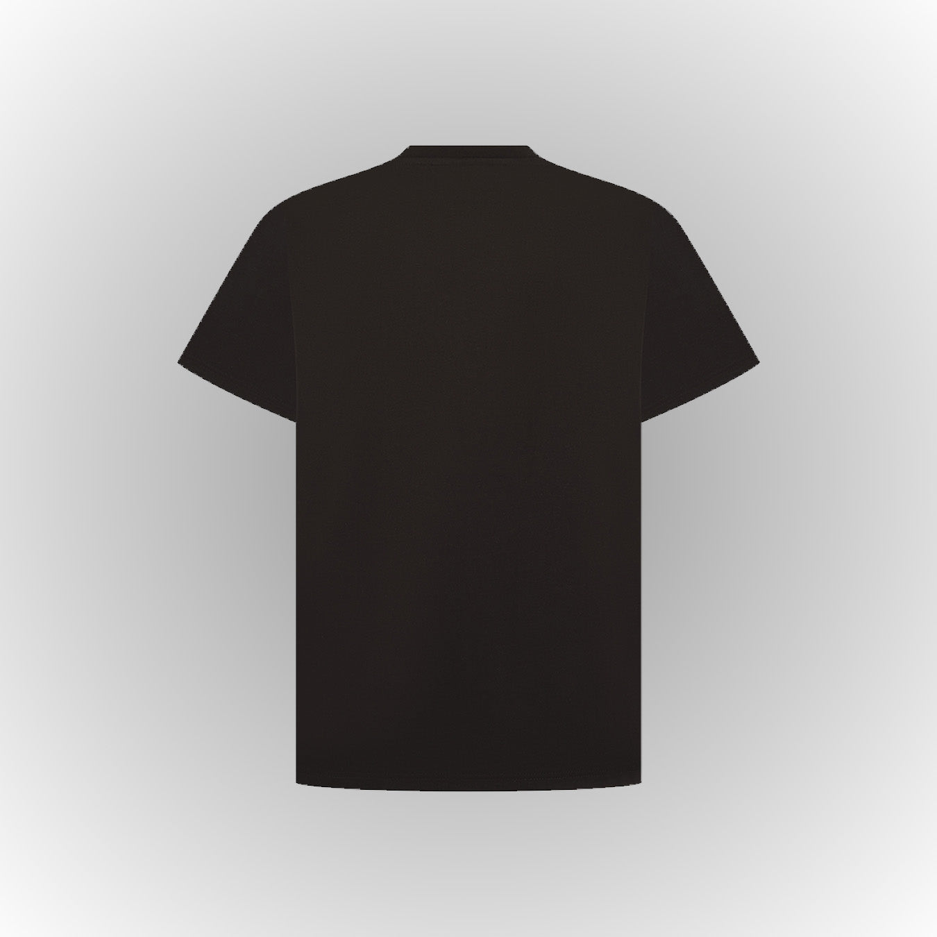 Black Classic Plated Logo T-Shirt