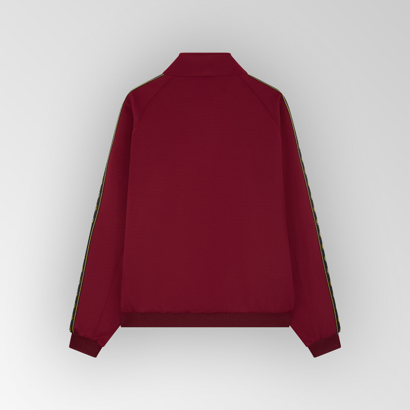 Burgundy Essential Plated Logo Track Jacket