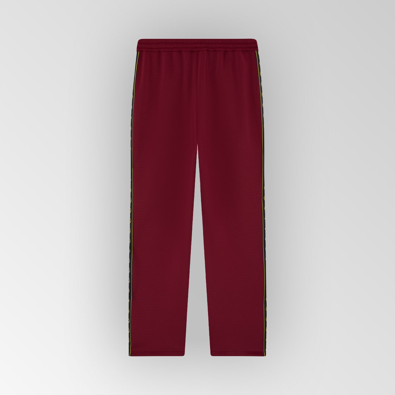 Burgundy Essential Plated Logo Track Pants