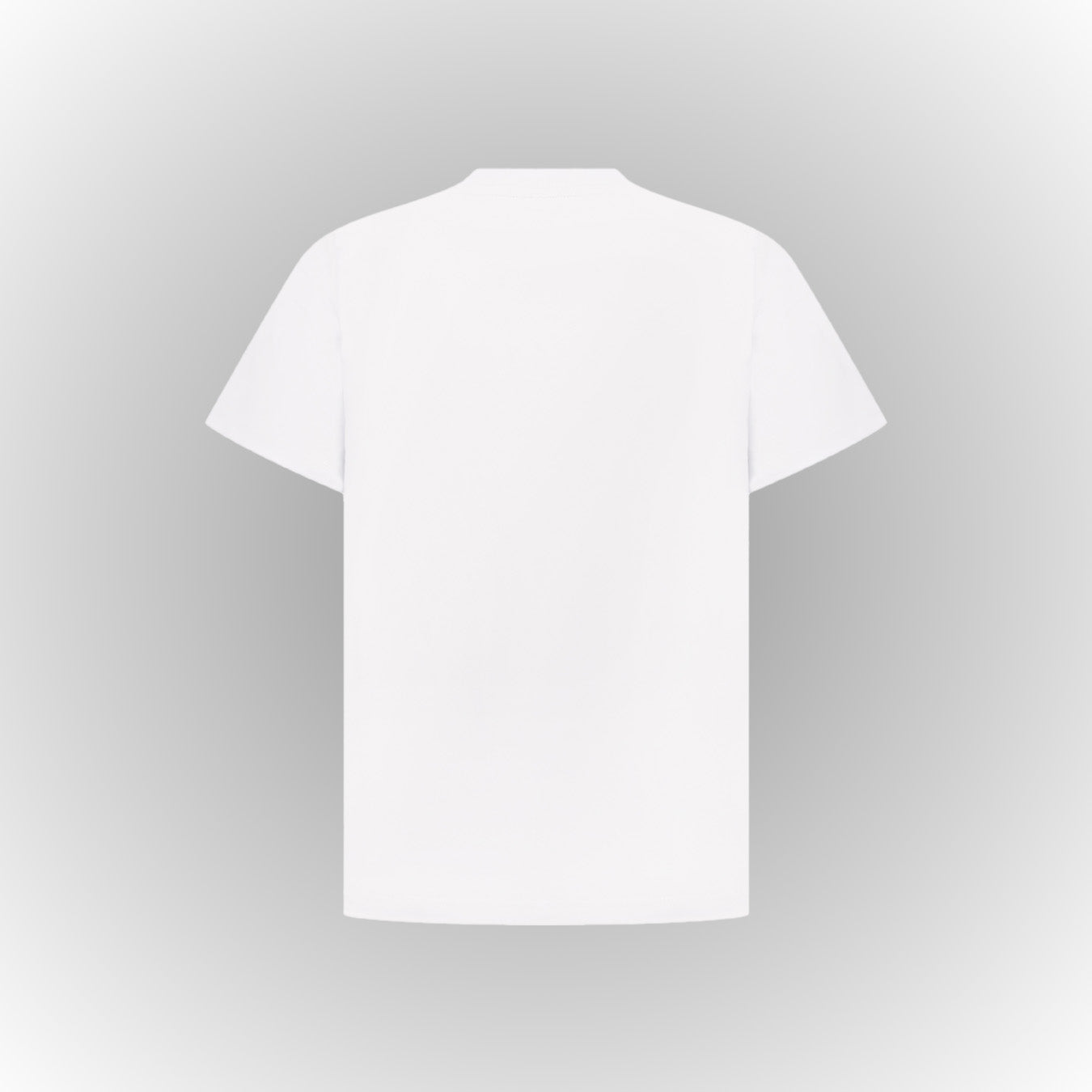 White Classic Plated Logo T-Shirt